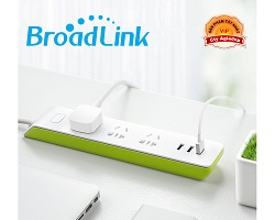 Ổ điện thông minh Broadlink dài gồm 3 ổ đơn 3 USB - Broadlink MP2
